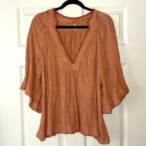 Free People Sequin Top